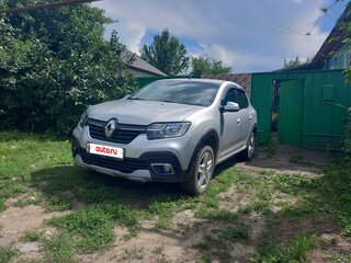 2018 Renault Logan Stepway II Рестайлинг, серебристый, 1150000 рублей, вид 4
