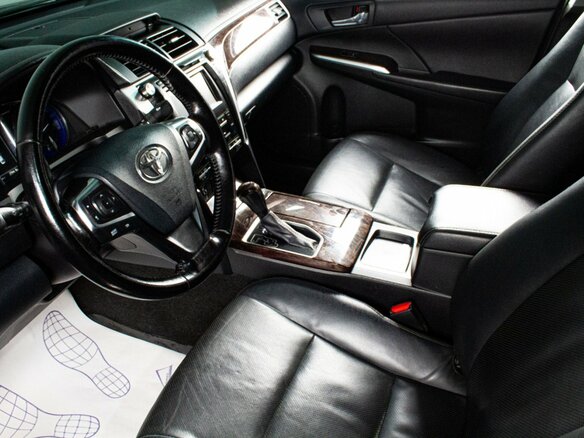 2016 Toyota Camry VII (XV50) Рестайлинг, чёрный - вид 7