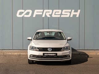 2018 Volkswagen Jetta VI Рестайлинг, белый, 1445000 рублей, вид 3