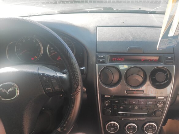 2005 Mazda 6 I (GG) Рестайлинг, серебристый, 200000 рублей - вид 8