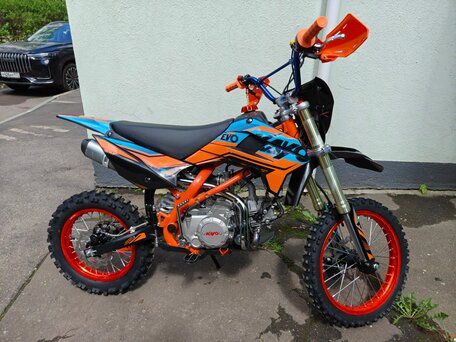 2025 Kayo Evolution YX140EM, синий, 86000 рублей, вид 2