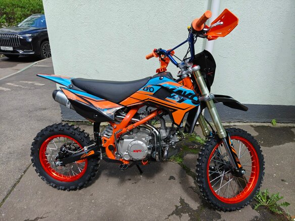 2025 Kayo Evolution YX140EM, синий, 86000 рублей - вид 1