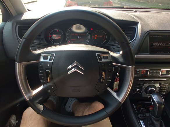 2009 Citroen C5 II, красный - вид 19