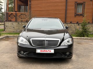 2008 Mercedes-Benz S-Класс 500 Long V (W221), чёрный, 1990000 рублей, вид 3