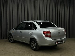 2013 Lada (ВАЗ) Granta I, серебристый, 279999 рублей, вид 3