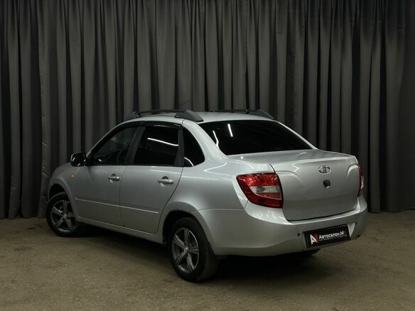 2013 Lada (ВАЗ) Granta I, серебристый, 279999 рублей - вид 2