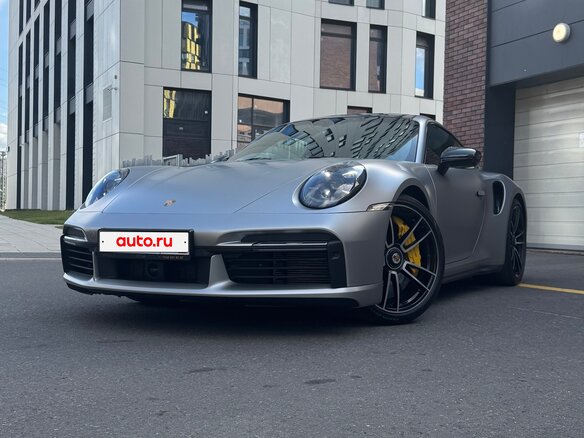 2021 Porsche 911 Turbo S VIII (992), серый, 21000000 рублей - вид 5