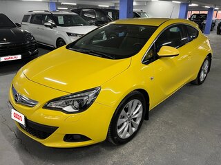 2012 Opel Astra GTC J Рестайлинг, жёлтый, 795000 рублей, вид 1