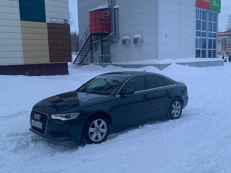 2013 Audi A6 IV (C7), серый, 1650000 рублей, вид 3