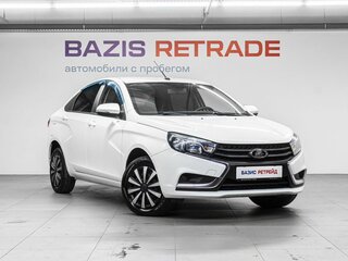 2018 Lada (ВАЗ) Vesta I, белый, 715000 рублей, вид 3