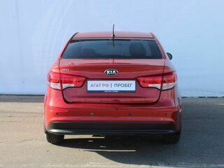 2016 Kia Rio III Рестайлинг, красный, 1035000 рублей, вид 5