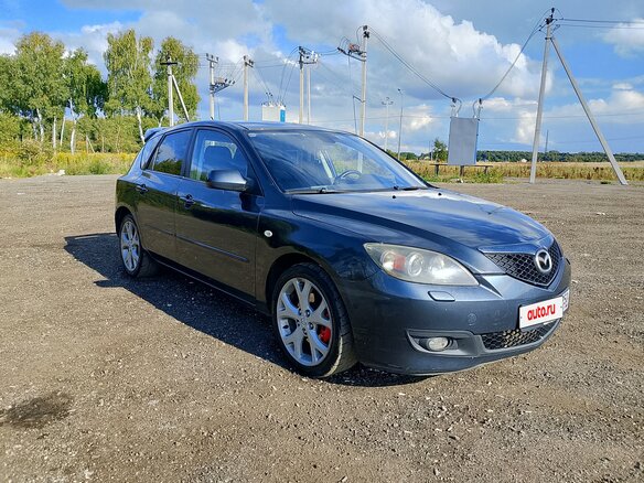 2008 Mazda 3 I (BK) Рестайлинг, серый, 499000 рублей - вид 3