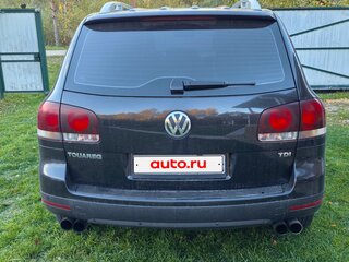 2008 Volkswagen Touareg I Рестайлинг, чёрный, 950000 рублей, вид 3