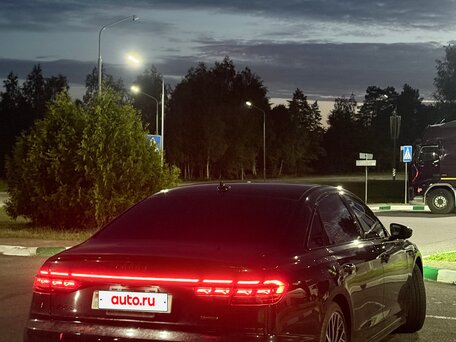 2022 Audi A8 Long 55 TFSI IV (D5) Рестайлинг, чёрный, 4775000 рублей, вид 2