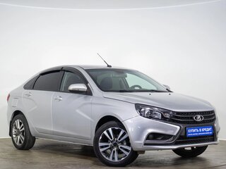 2018 Lada (ВАЗ) Vesta I, серебристый, 949000 рублей, вид 1