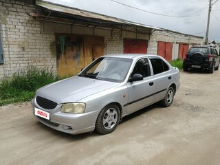 2007 Hyundai Accent ТагАЗ II, серый, 380000 рублей, вид 1