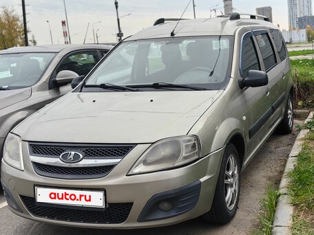 2012 Lada (ВАЗ) Largus I, серый, 599000 рублей, вид 1