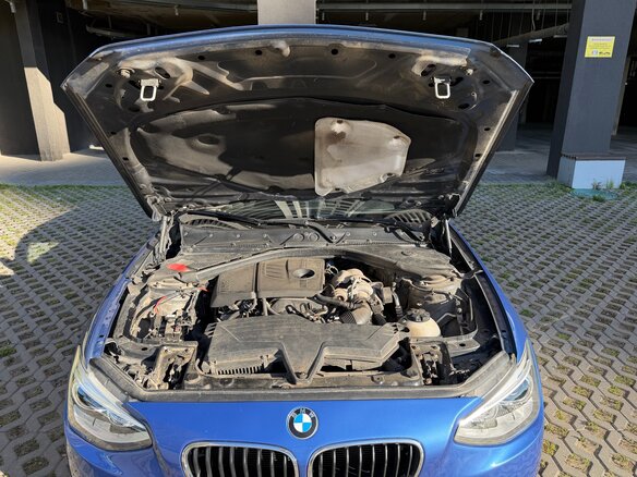 2012 BMW 1 серии 116i II (F20/F21), синий - вид 31