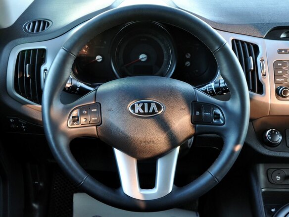 2015 Kia Sportage III Рестайлинг, серый, 1460000 рублей - вид 10