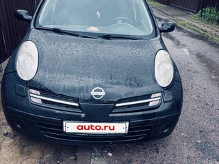2006 Nissan Micra III (K12), чёрный, 385000 рублей, вид 1