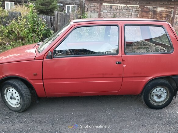 1994 Lada (ВАЗ) 1111 Ока СеАЗ, красный, 165000 рублей - вид 5