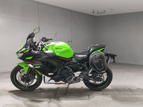2021 Kawasaki Ninja 650, зелёный, 789000 рублей, вид 2