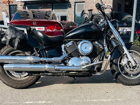 2007 Yamaha XVS1100, чёрный, 525000 рублей, вид 4