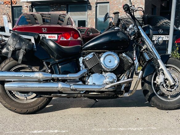 2007 Yamaha XVS1100, чёрный, 525000 рублей - вид 3