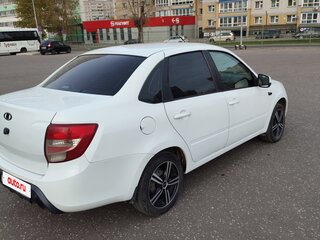 2013 Lada (ВАЗ) Granta I, белый, 550000 рублей, вид 3