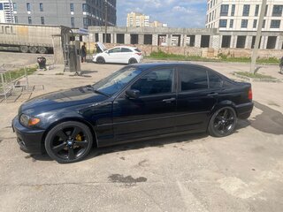 2003 BMW 3 серии 318i IV (E46) Рестайлинг, чёрный, 620000 рублей, вид 5