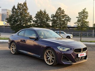 2021 BMW 2 серии M240i xDrive G42, фиолетовый, 5450000 рублей, вид 5