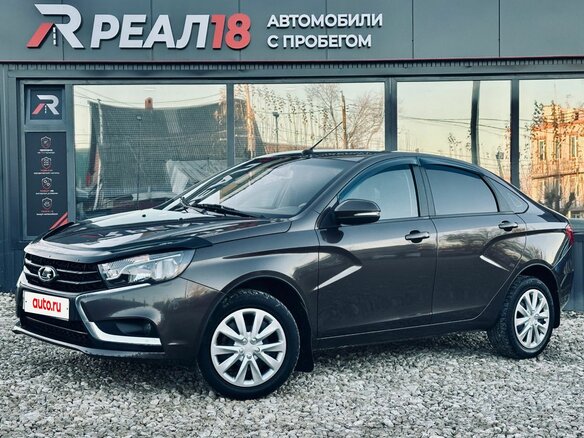 2016 Lada (ВАЗ) Vesta I, коричневый, 739000 рублей - вид 1
