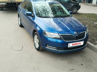 2018 Skoda Rapid I Рестайлинг, синий, 1450000 рублей, вид 1