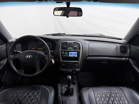 2007 Hyundai Sonata ТагАЗ IV (EF) Рестайлинг, серебристый, 438000 рублей - вид 10