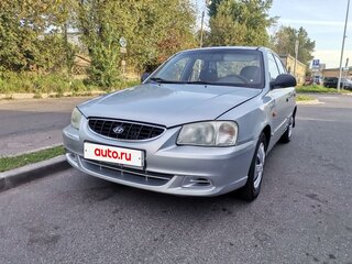 2004 Hyundai Accent ТагАЗ II, серебристый, 219000 рублей, вид 1