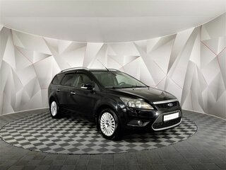 2010 Ford Focus II Рестайлинг, чёрный, 495150 рублей, вид 3