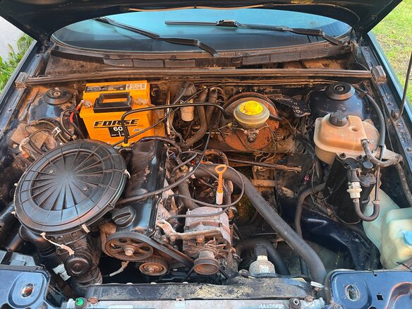 1989 Audi 80 IV (B3), синий, 100000 рублей - вид 7