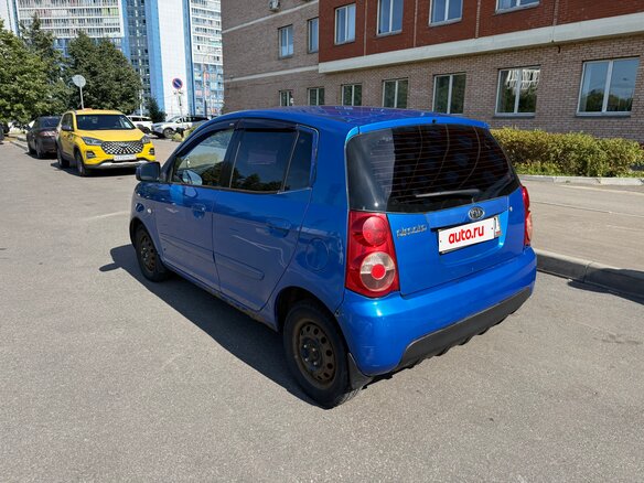 2009 Kia Picanto I Рестайлинг, синий, 395000 рублей - вид 6