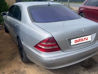 2000 Mercedes-Benz S-Класс 430 Long IV (W220), серебристый, 505000 рублей, вид 2