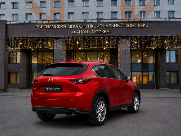 2025 Mazda CX-5 II Рестайлинг, чёрный - вид 2