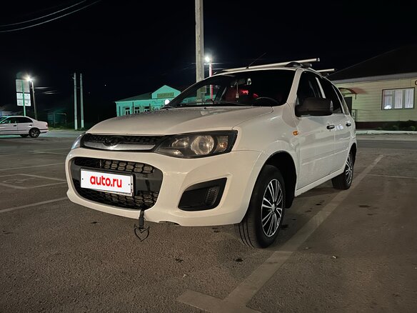 2014 Lada (ВАЗ) Kalina II, белый, 480000 рублей - вид 5