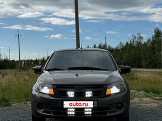 2013 Lada (ВАЗ) Granta I, коричневый, 390000 рублей, вид 5