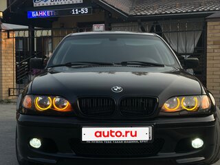 2004 BMW 3 серии N46 316i IV (E46) Рестайлинг, чёрный, 600000 рублей, вид 4
