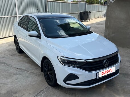 2022 Volkswagen Polo VI, белый, 1480000 рублей, вид 2