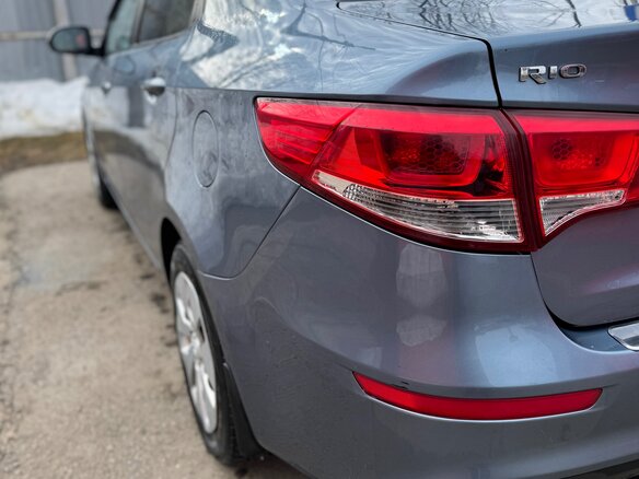 2016 Kia Rio III Рестайлинг, голубой, 1200000 рублей - вид 9