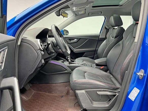 2022 Audi Q2 L 35 TFSI I Рестайлинг, синий, 1660000 рублей - вид 9