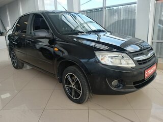 2013 Lada (ВАЗ) Granta I, чёрный, 269000 рублей, вид 2