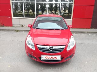 2008 Opel Corsa D, красный, 285000 рублей, вид 1