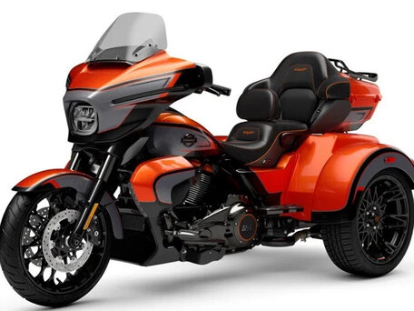 2026 Harley-Davidson CVO Tri Glide, оранжевый, 7950000 рублей, вид 2