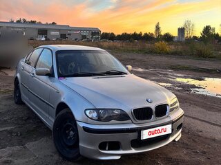 2002 BMW 3 серии 320i IV (E46) Рестайлинг, серебристый, 419000 рублей, вид 1
